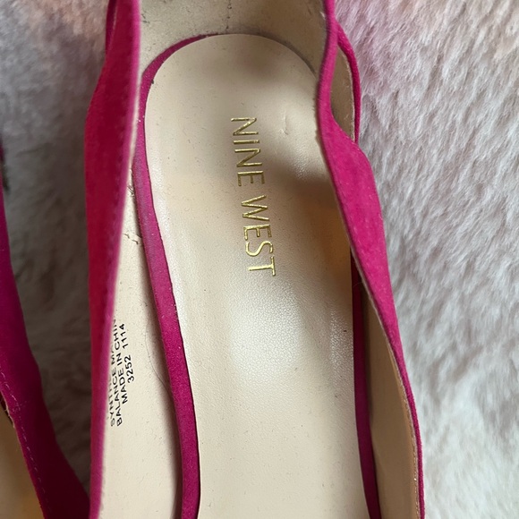 Nine West Fuchsia Heels - Picture 2 of 5